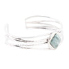Terra Seraphinite and Sterling Silver Cuff Bracelet - Barse Jewelry