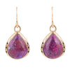 The Perfect Drop of Purple Turquoise Earrings - Barse Jewelry