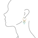 Third Line Quartz Earrings - Barse Jewelry