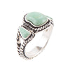 Three Stone Turquoise and Sterling Silver Ring - Barse Jewelry
