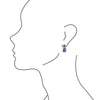 Tight Rope Lapis Earrings - Barse Jewelry
