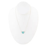 Trident Chrysocolla and Sterling Necklace - Barse Jewelry