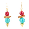 Turquoise Ambrosia Drop Earrings - Barse Jewelry