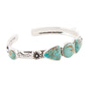 Turquoise and Sterling Silver Cuff Bracelet - Barse Jewelry