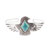 Turquoise and Sterling Silver Phoenix Cuff Bracelet - Barse Jewelry