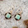 Turquoise Aztec Earrings - Barse Jewelry