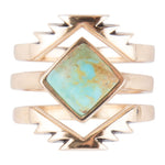 Turquoise Aztec Ring - Barse Jewelry