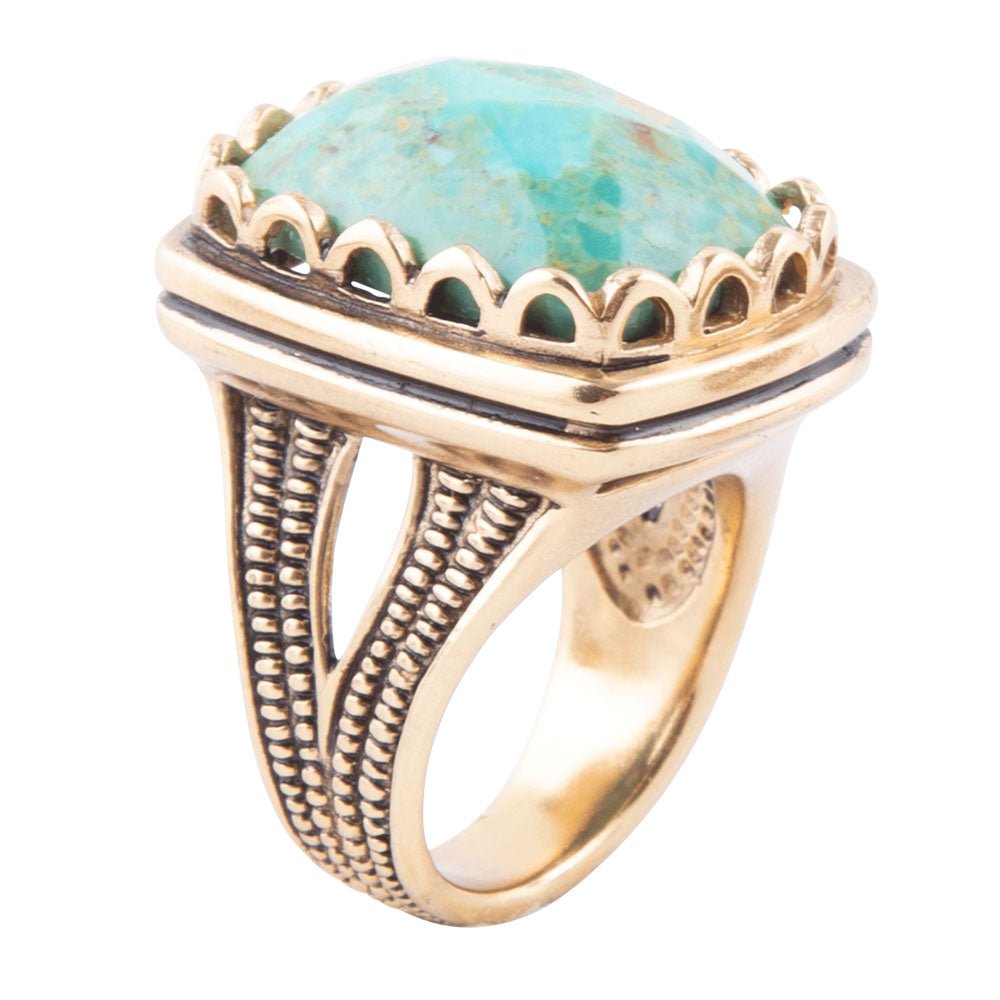 Turquoise Cocktail Ring - Barse Jewelry