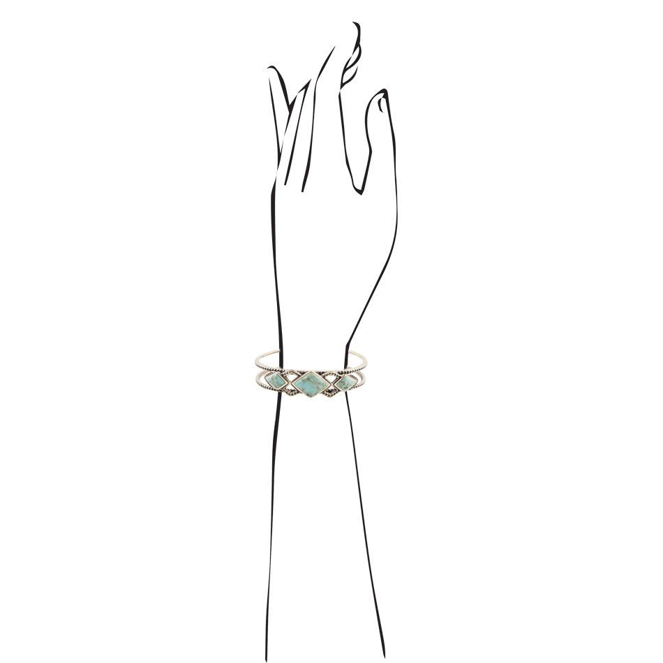 Turquoise Cuff Bracelet - Barse Jewelry