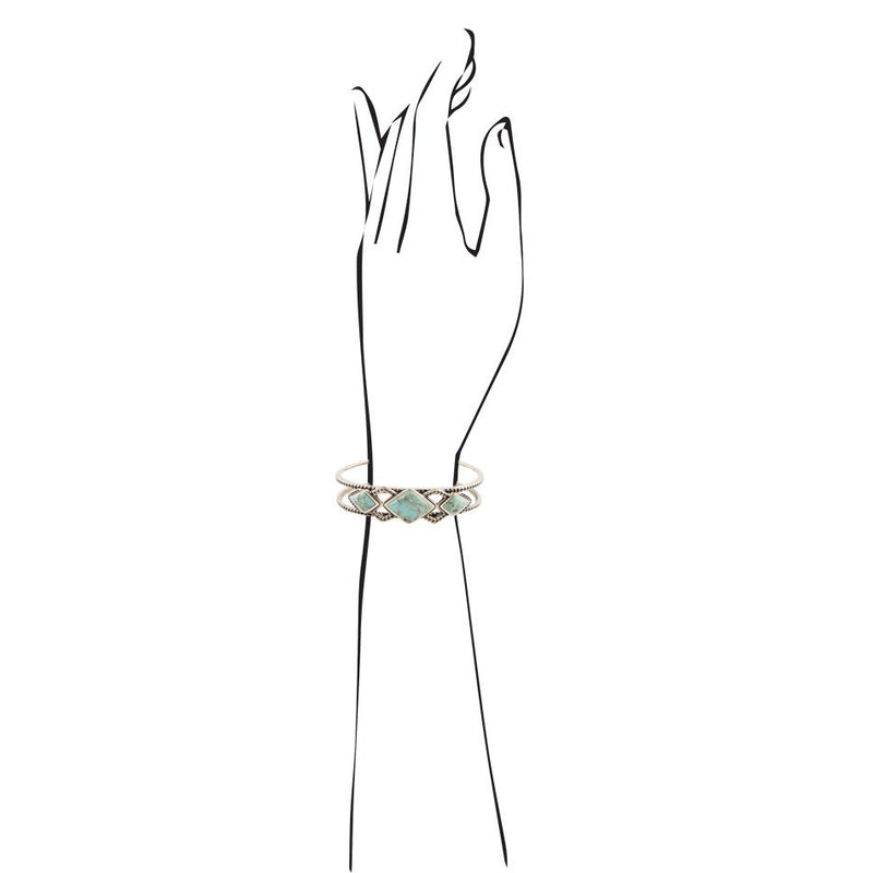 Turquoise Cuff Bracelet - Barse Jewelry