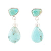 Turquoise Drops Post Earrings - Barse Jewelry