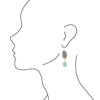 Turquoise Labradorite Drop Earrings - Barse Jewelry