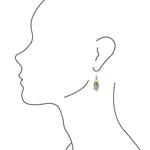 Turquoise Labradorite Drop Earrings - Barse Jewelry