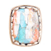 Turquoise Matrix Cocktail Ring - Barse Jewelry