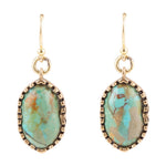 Turquoise Pebble Earrings - Barse Jewelry