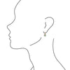 Turquoise Roped Earrings - Bronze - Barse Jewelry
