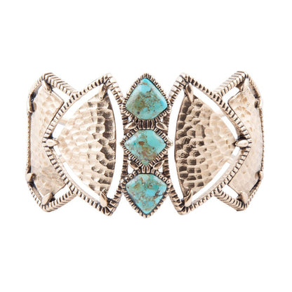 Turquoise Shield Cuff Bracelet - Barse Jewelry
