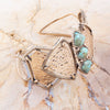 Turquoise Shield Cuff Bracelet - Barse Jewelry