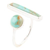 Turquoise Size Adjustable Sterling Silver Ring - Barse Jewelry