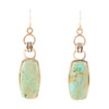 Turquoise Slab Lake Earrings - Barse Jewelry