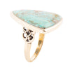 Turquoise Triangle Ring - Barse Jewelry