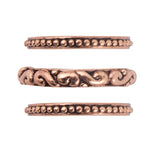 Understated Copper Stack Ring - Barse Jewelry