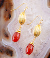 Victoria Carnelian Drop Earrings - Barse Jewelry