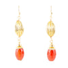 Victoria Carnelian Drop Earrings - Barse Jewelry