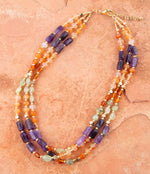 Victoria Carnelian Multi-Stone Necklace - Barse Jewelry