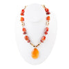 Victoria Carnelian Pendant Necklace - Barse Jewelry