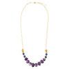 Viola Purple Quartz Long Necklace - Barse Jewelry