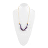 Viola Purple Quartz Long Necklace - Barse Jewelry