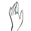 Wave of Green Onyx Ring - Barse Jewelry