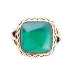 Wave of Green Onyx Ring - Barse Jewelry