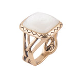 Wave of Mother of Pearl Ring - Barse Jewelry
