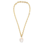 White Druzy Chunky Chain Necklace - Barse Jewelry