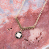 White Jasper Atzec Necklaces - Barse Jewelry