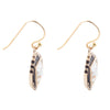 White Jasper Aztec Earrings - Barse Jewelry
