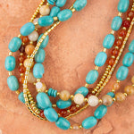 Windswept Multi-Layered Statement Necklace - Barse Jewelry