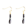 Xavier Abalone Onyx Earrings - Barse Jewelry