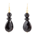 Xavier Black Onyx Drop Earrings - Barse Jewelry