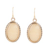 Yellow Agate Faceted Oval Earring - Barse Jewelry
