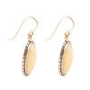 Yellow Agate Faceted Oval Earring - Barse Jewelry