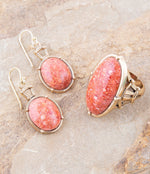 ZaZa Orange Sponge Coral Ring - Barse Jewelry